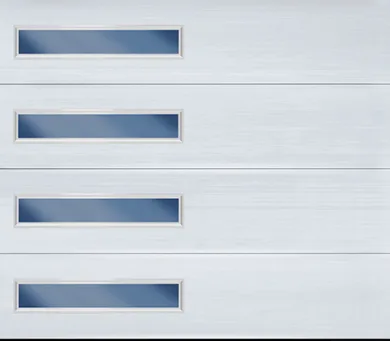 Slim Line Windows (one window in each door section) panel